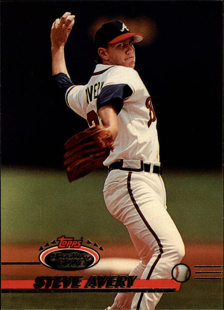 1993 Stadium Club #626 Steve Avery