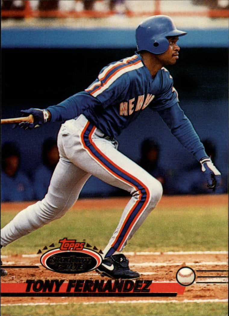 1993 Stadium Club #644 Tony Fernandez