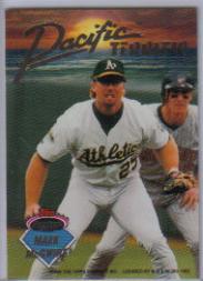 1993 Stadium Club Inserts #B1 M.McGwire/W.Clark