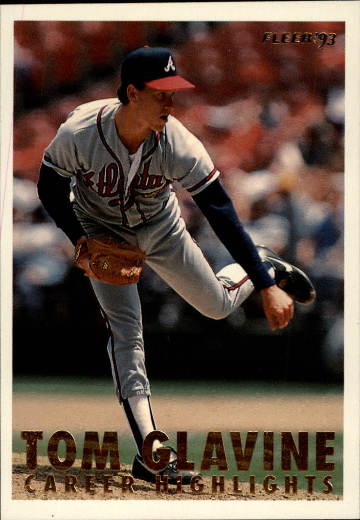 1993 Fleer Glavine #3 Tom Glavine