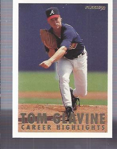1993 Fleer Glavine #13 Tom Glavine Send-Off 1
