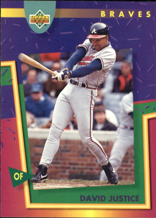 1993 Fun Pack #64 David Justice