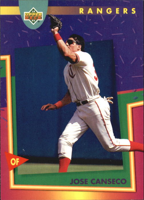 1993 Fun Pack #155 Jose Canseco