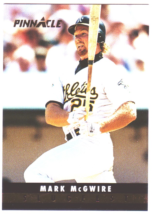 1993 Pinnacle Slugfest #2 Mark McGwire