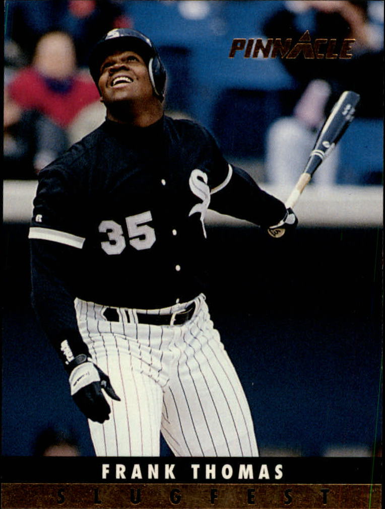 1993 Pinnacle Slugfest #9 Frank Thomas