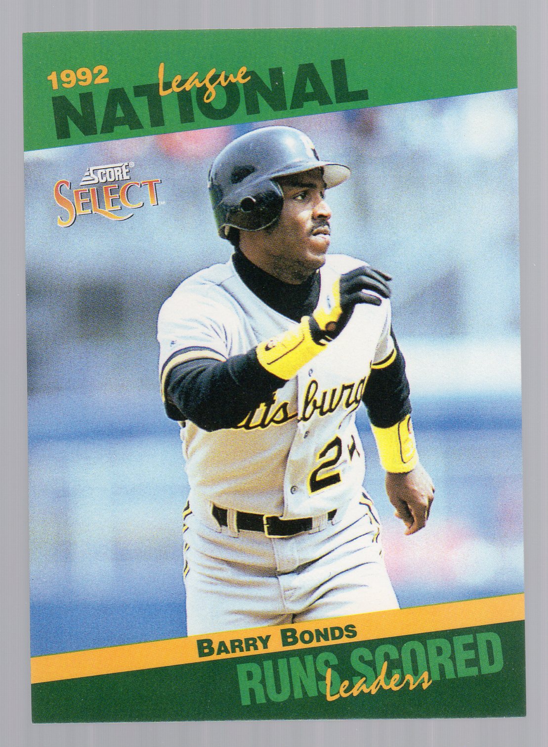 1993 Select Stat Leaders #40 Barry Bonds