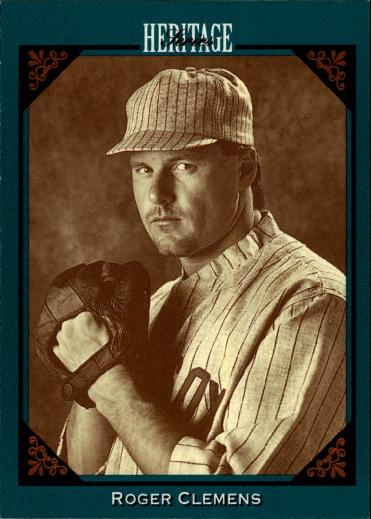 1993 Studio Heritage #3 Roger Clemens