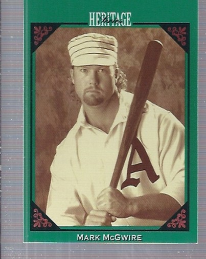 1993 Studio Heritage #4 Mark McGwire