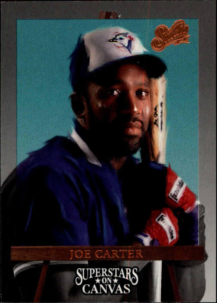 1993 Studio Superstars on Canvas #5 Joe Carter