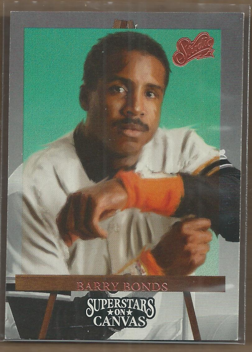 1993 Studio Superstars on Canvas #10 Barry Bonds