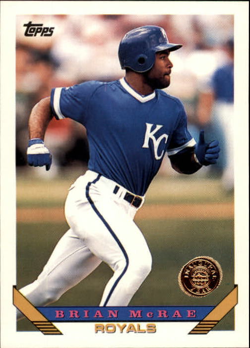 1993 Topps Inaugural Rockies #49 Brian McRae