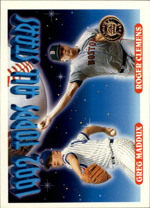 1993 Topps Inaugural Rockies #409 G.Maddux/R.Clemens AS