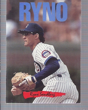 1993 Triple Play Nicknames #3 Ryne Sandberg/Ryno