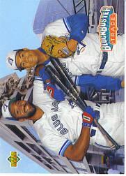 1993 Upper Deck Gold Hologram #42 R.Alomar/J.Carter