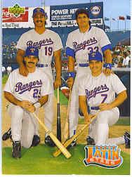 1993 Upper Deck Gold Hologram #52 Cans/Rodri/Gonz/Palmeiro