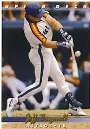 1993 Upper Deck Gold Hologram #256 Jeff Bagwell