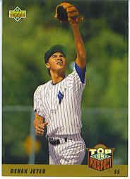 1993 Upper Deck Gold Hologram #449 Derek Jeter !