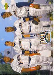 1993 Upper Deck Gold Hologram #474 Sheff/Plant/Gwynn/McGrif
