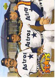 1993 Upper Deck Gold Hologram #475 Biggio/Drabek/Bagwell