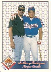 1993 Pacific Beisbol Amigos #4 Ozzie Guillen/Ivan Rodriguez