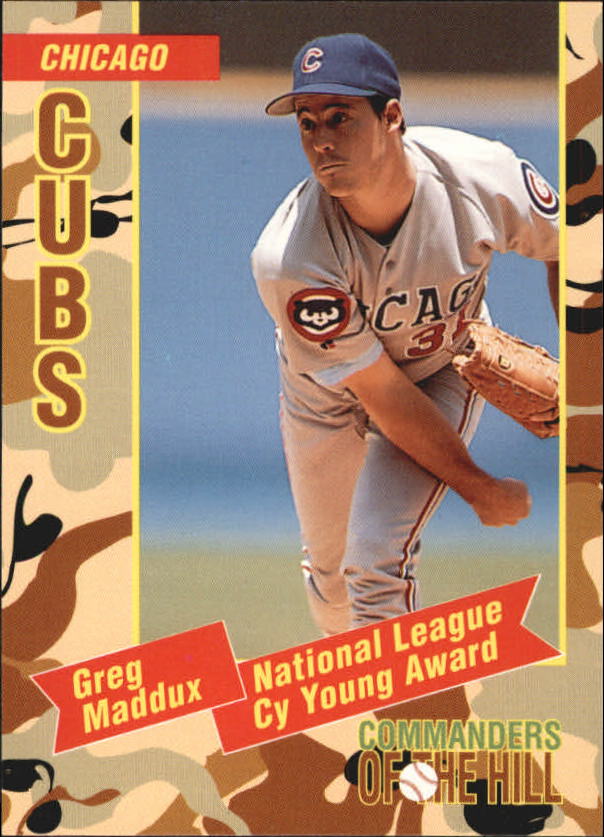 1993 Topps Commanders of the Hill #17 Greg Maddux