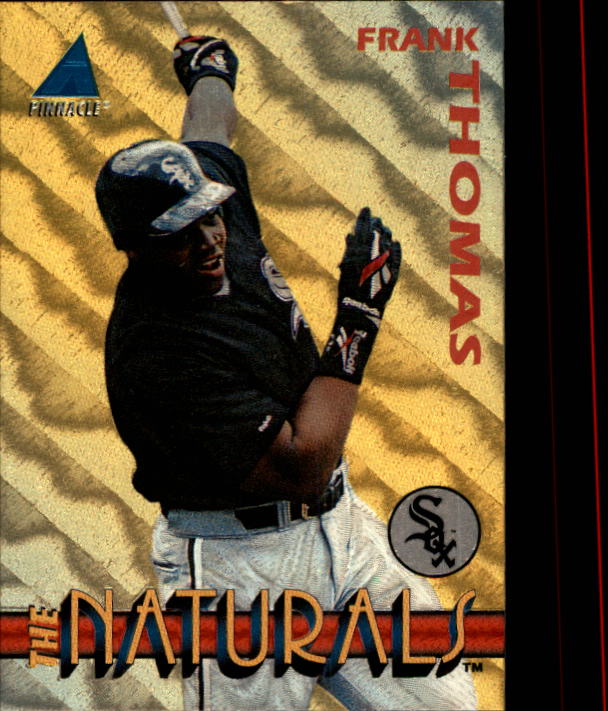1994 Pinnacle The Naturals #1 Frank Thomas