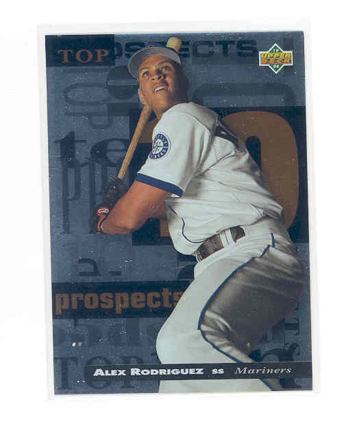 1994 Upper Deck Minors Top 10 Prospects #8 Alex Rodriguez