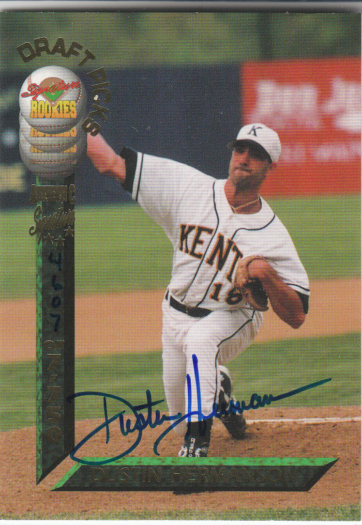 1994 Signature Rookies Draft Picks Signatures #4 Dustin Hermanson