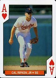 1994 Orioles U.S. Playing Cards #1H Cal Ripken Jr.