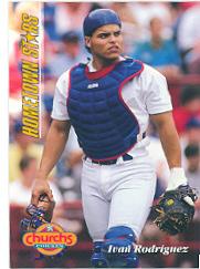1994 Church's Hometown Stars #27 Ivan Rodriguez