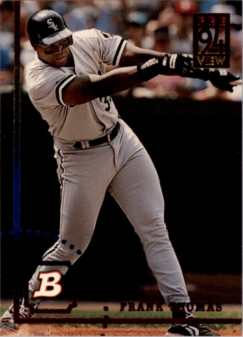 1994 Bowman Previews #1 Frank Thomas