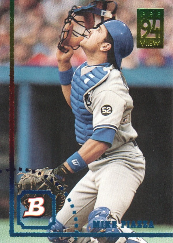 1994 Bowman Previews #2 Mike Piazza