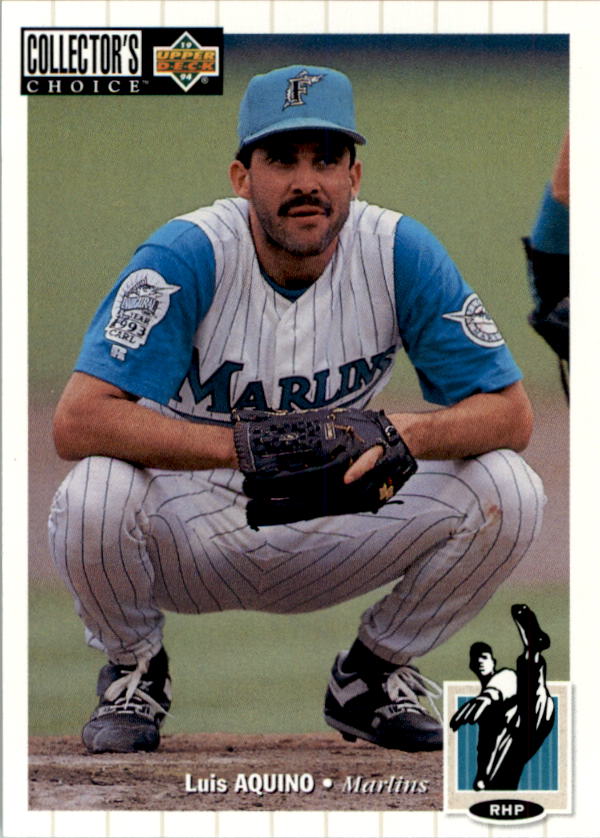 1994 Collector's Choice #39 Luis Aquino