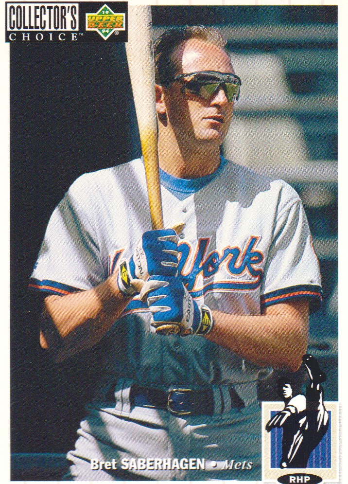 1994 Collector's Choice #250 Bret Saberhagen