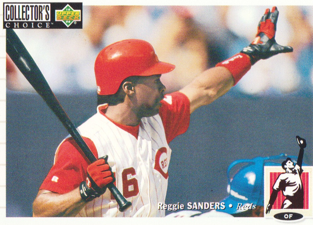 1994 Collector's Choice #252 Reggie Sanders