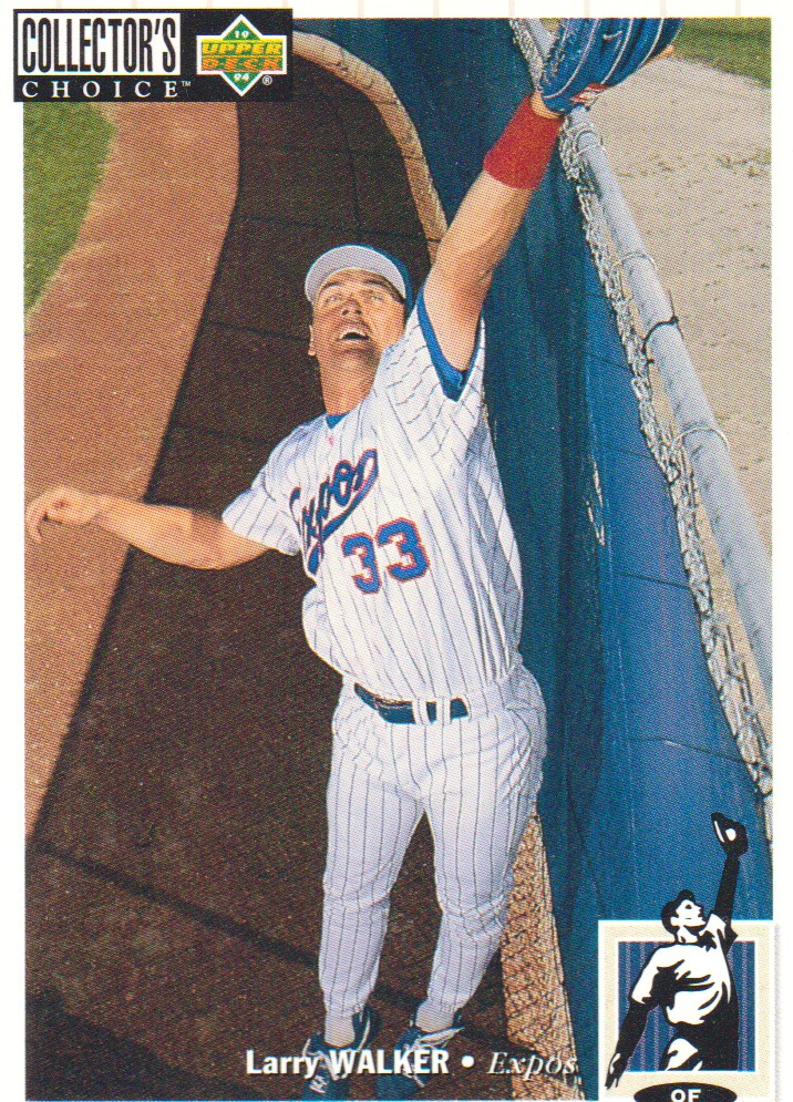 1994 Collector's Choice #286 Larry Walker