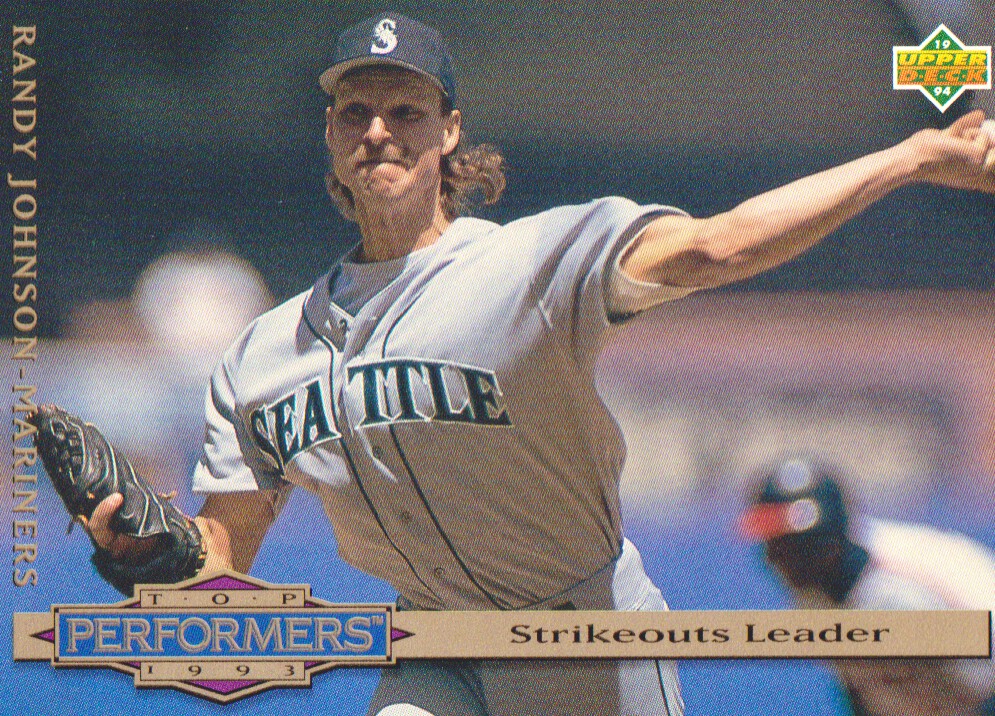 1994 Collector's Choice #307 Randy Johnson TP