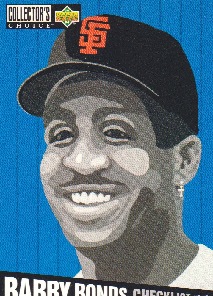 1994 Collector's Choice #316 Barry Bonds CL