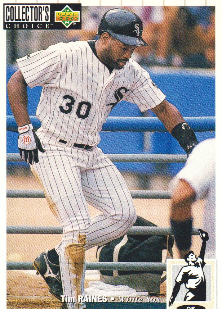 1994 Collector's Choice #385 Tim Raines