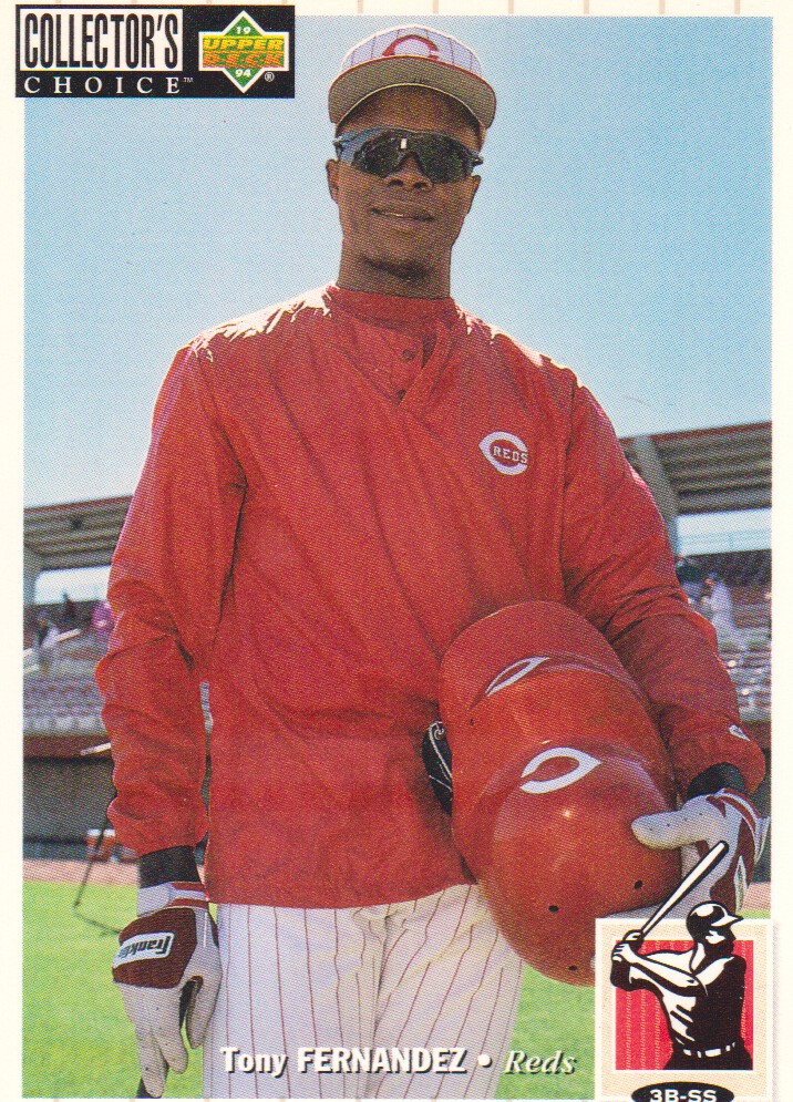 1994 Collector's Choice #619 Tony Fernandez