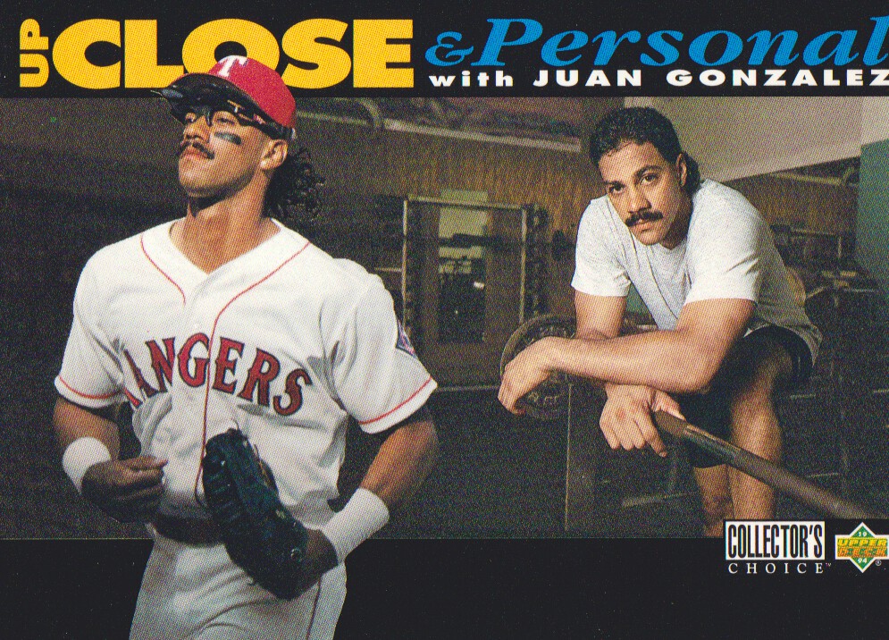 1994 Collector's Choice #633 Juan Gonzalez UP