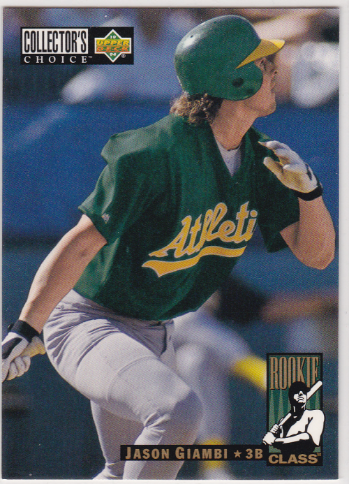 1994 Collector's Choice #657 Jason Giambi