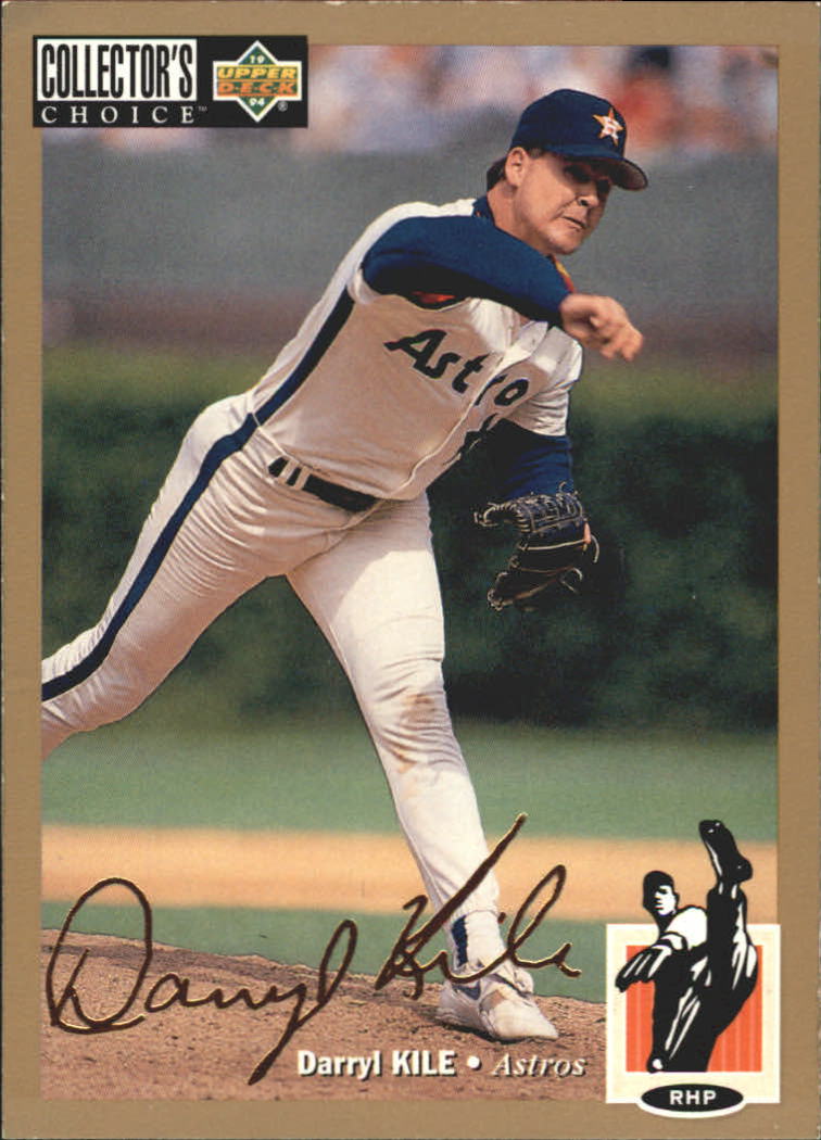 1994 Collector's Choice Gold Signature #162 Darryl Kile