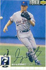 1994 Collector's Choice Silver Signature #69 Jeromy Burnitz