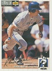 1994 Collector's Choice Silver Signature #71 Rob Butler
