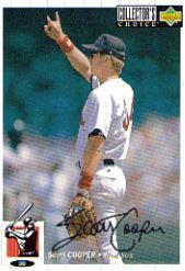 1994 Collector's Choice Silver Signature #84 Scott Cooper