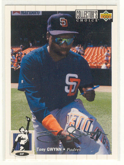 1994 Collector's Choice Silver Signature #122 Tony Gwynn
