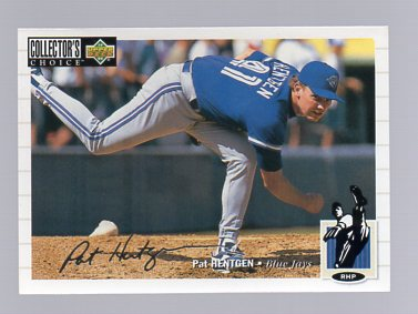 1994 Collector's Choice Silver Signature #133 Pat Hentgen
