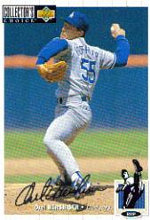 1994 Collector's Choice Silver Signature #135 Orel Hershiser