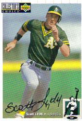 1994 Collector's Choice Silver Signature #180 Scott Lydy
